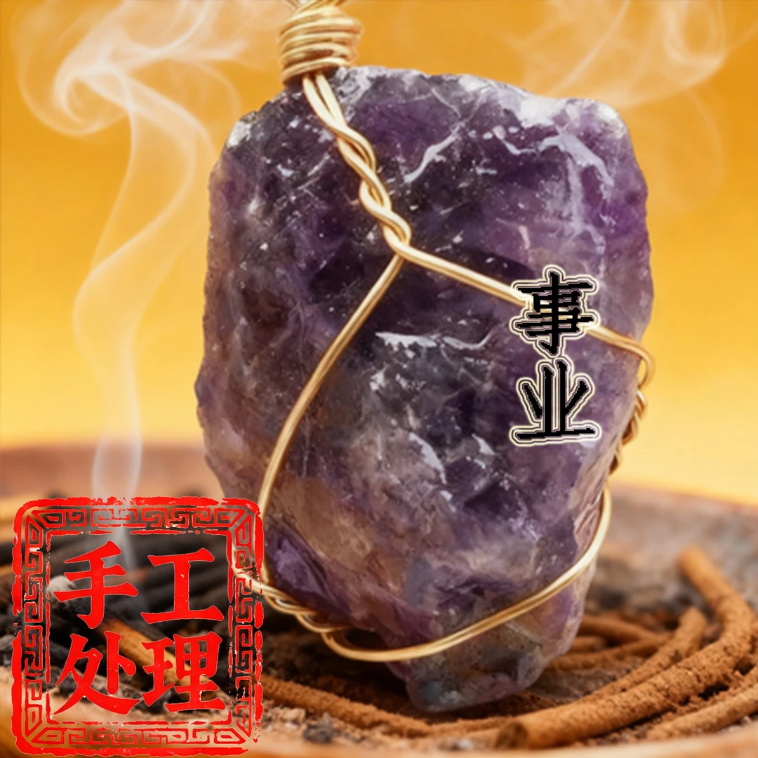 4号紫薇推荐-事事业业星座手工绕线挂饰