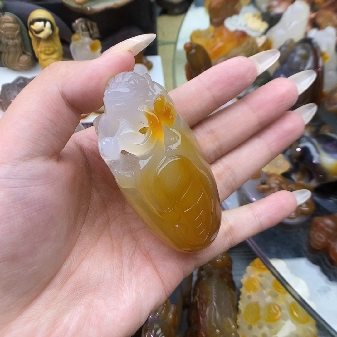 玛瑙/玉髓未镶嵌颈饰