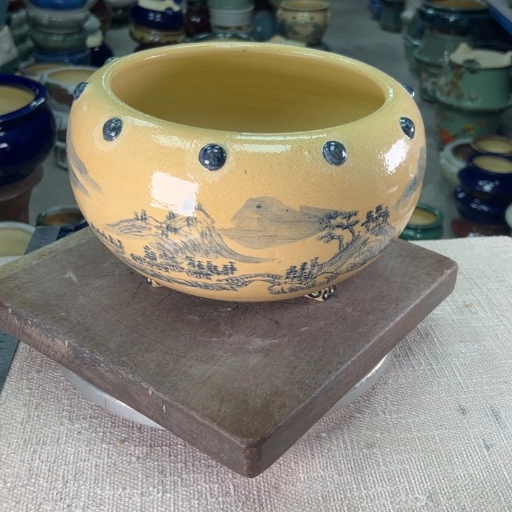 泳坤堂石湾盆陶瓷