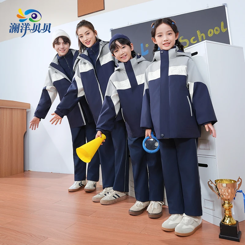 江西省吉安市校服2025新款统一款式初中高中小学生校服春秋季套装