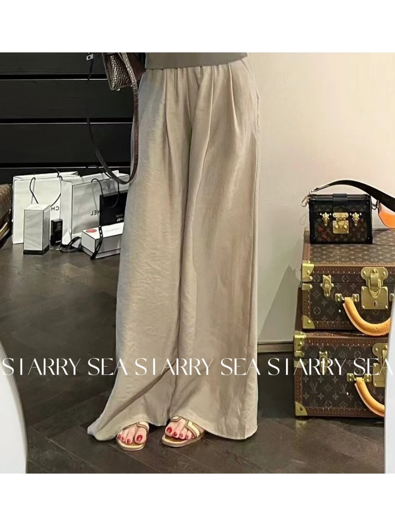 PP福利【飘飘裤】松弛百搭清冷侘寂慵懒感休闲空调裤#PP0128KZ