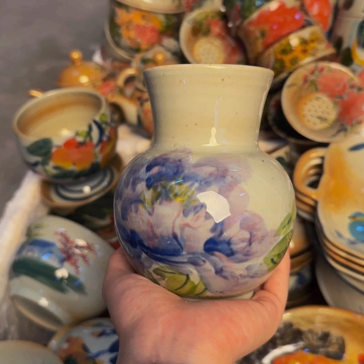 瓷片景德镇陶瓷手工手绘