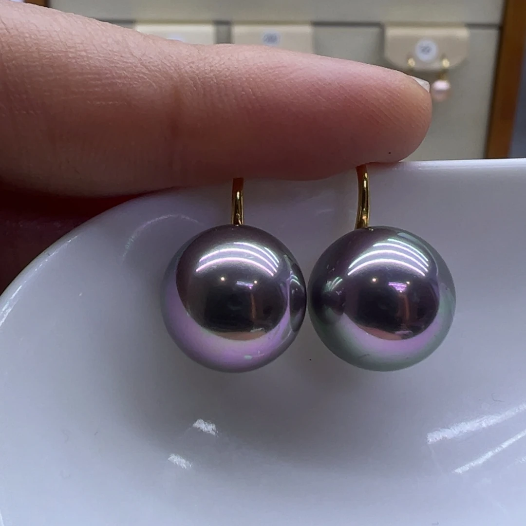 淡水珍珠耳饰未镶嵌