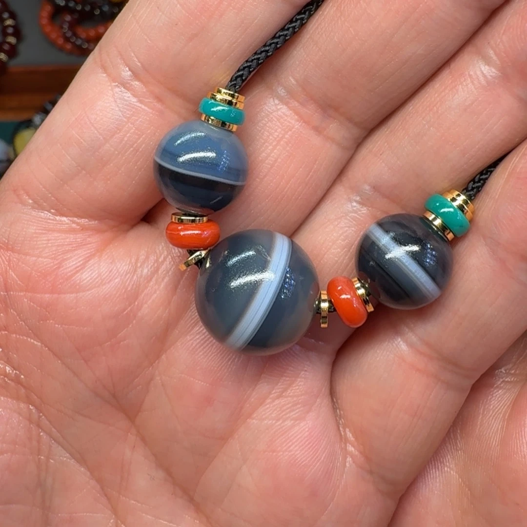 玛瑙/玉髓未镶嵌颈饰