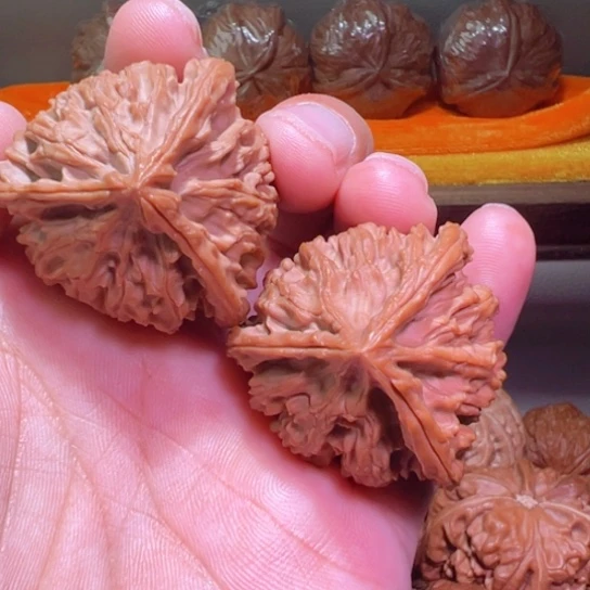 把件文玩核桃顶级糖三角大奔全品灯笼40+边40高