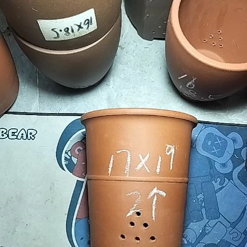 红泥腰缠万贯两个微瑕