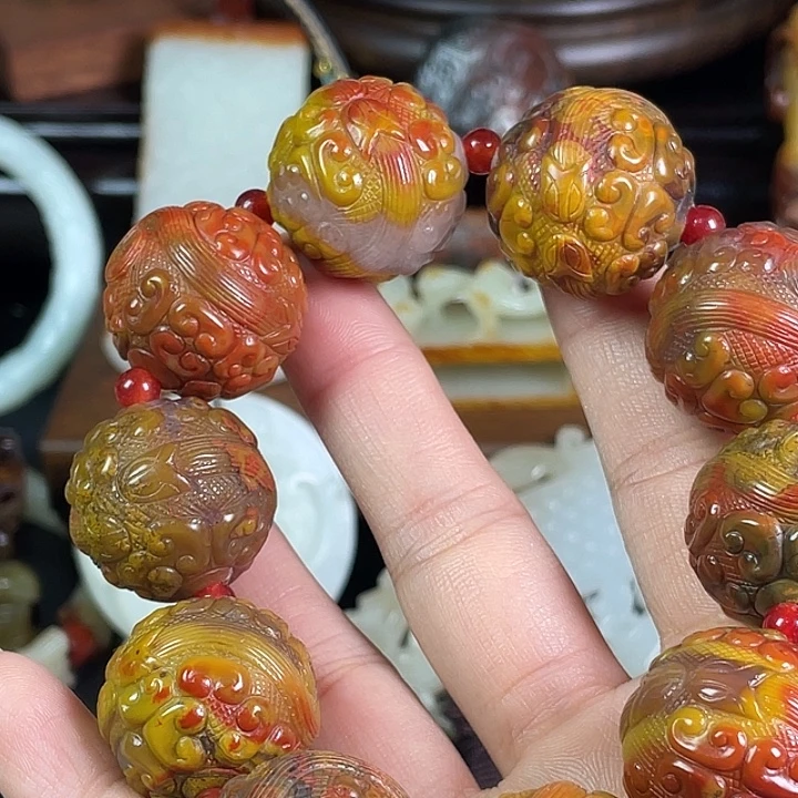 森***函和田玉未镶嵌挂件