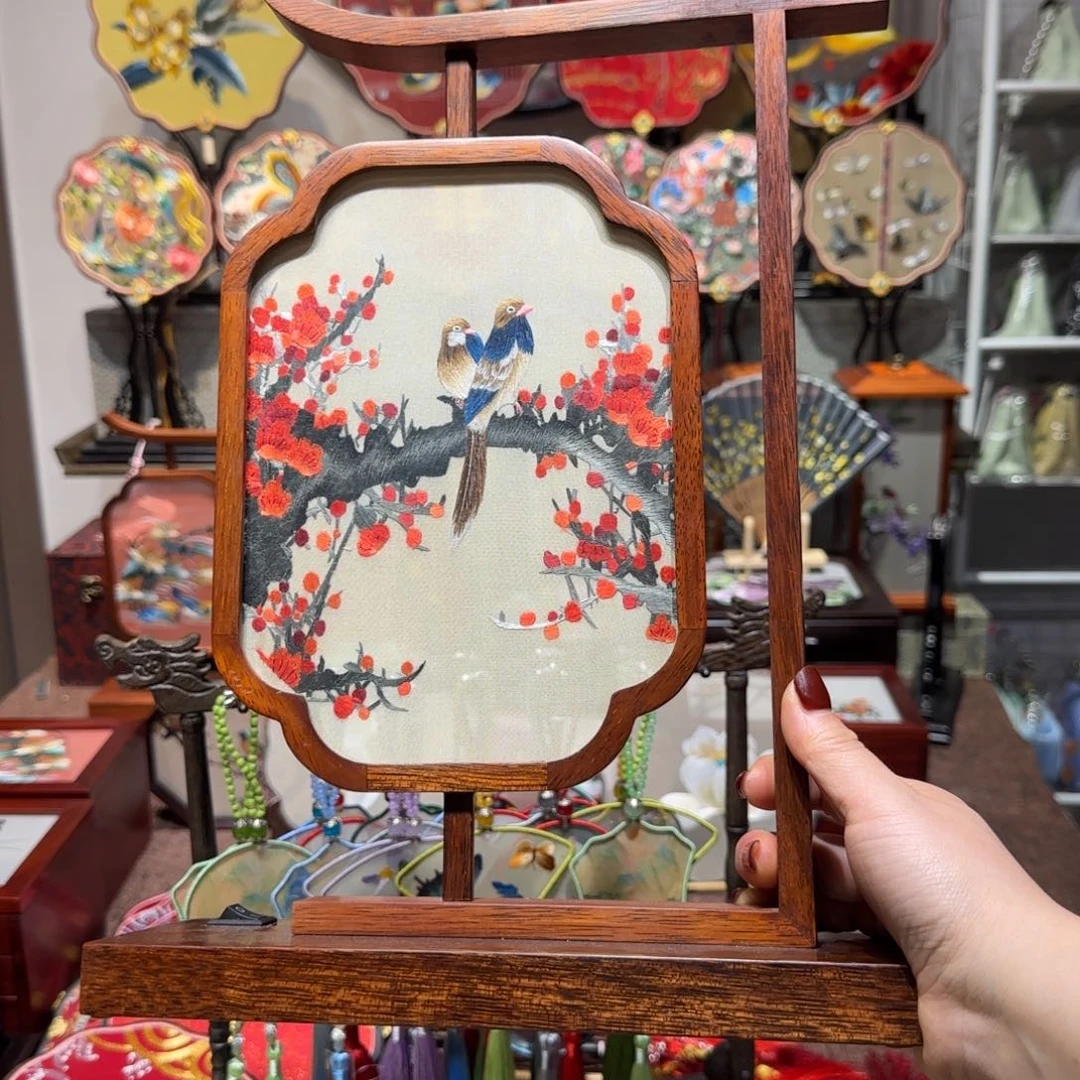 刺绣苏*汪纯手工苏绣双面绣