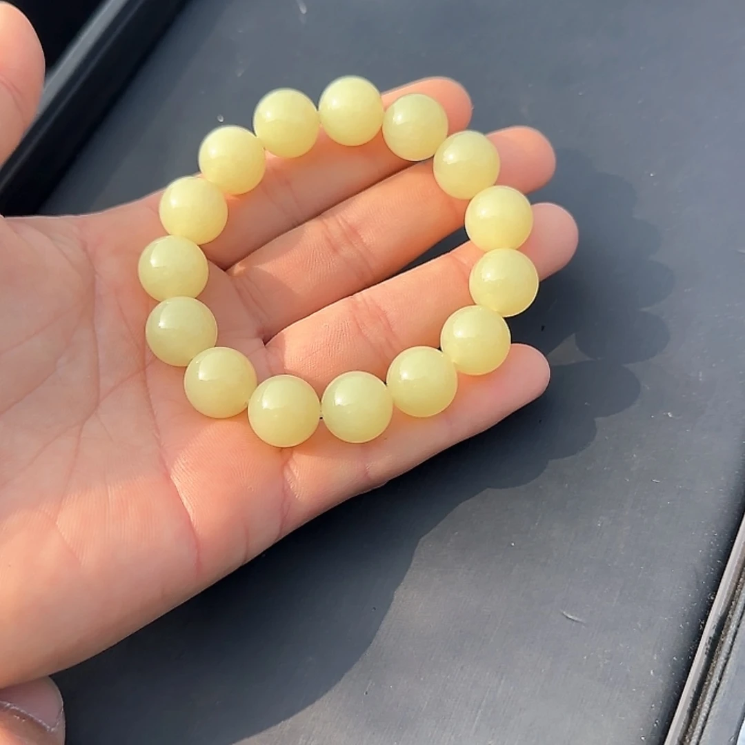 【闪购商品】和田玉手串未镶嵌黄玉手串