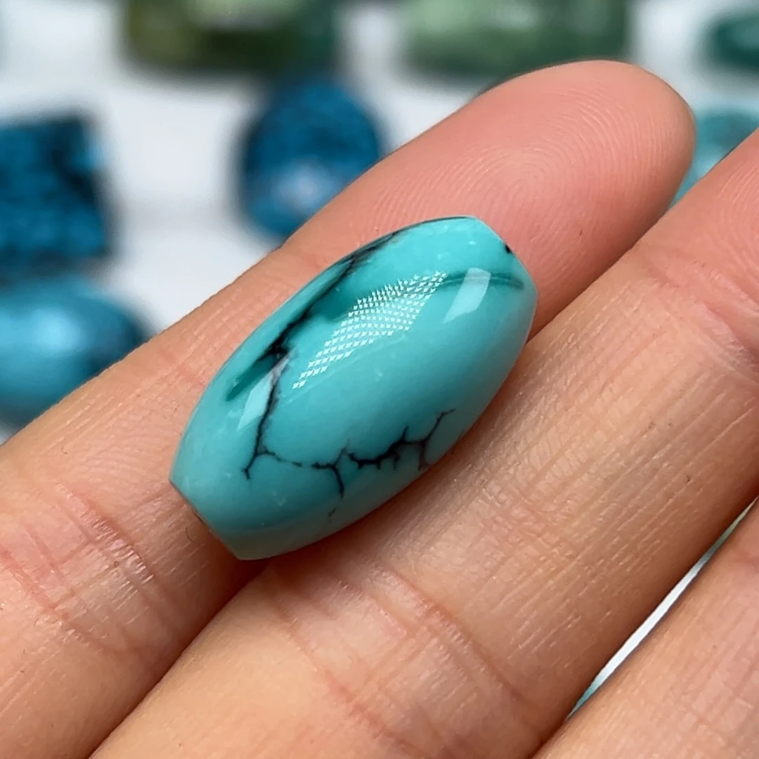 绿松石珠宝奇石未镶嵌