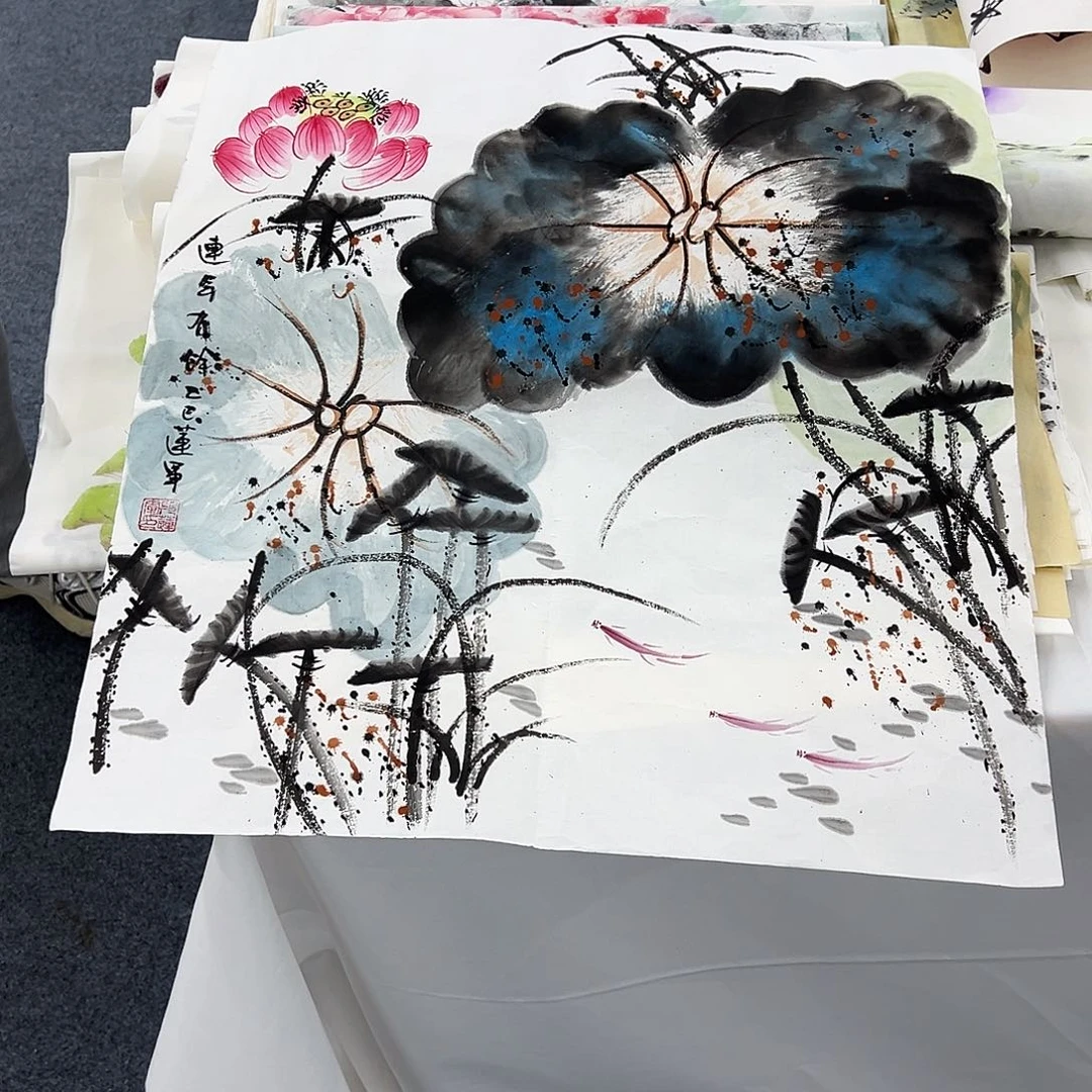 国画纯手绘作品欣赏