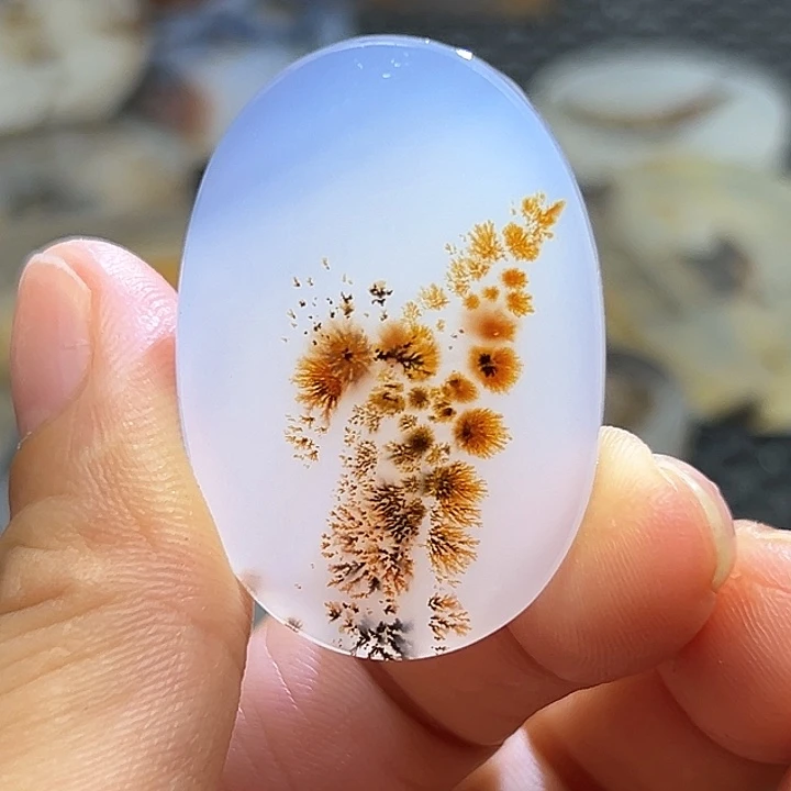 未镶嵌玛瑙/玉髓珠宝半成品