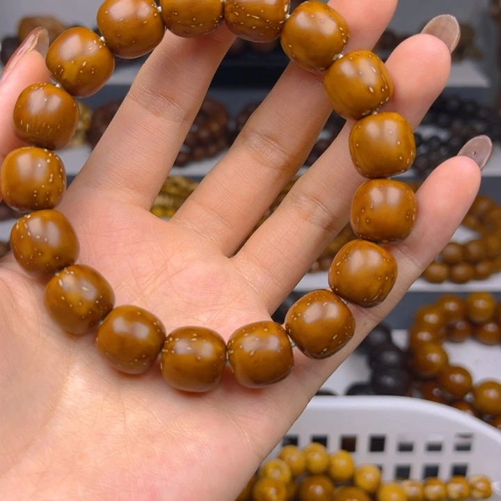 紫金鼠手串精品半实心老型13
