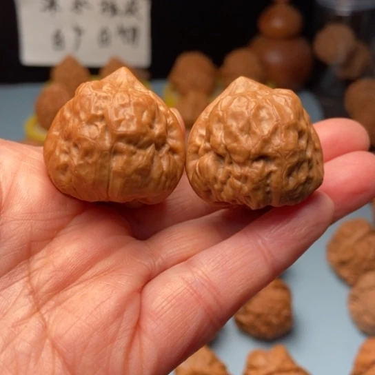 吊坠文玩核桃古蟾全品精对 32 33