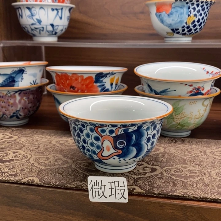 釉下老陶泥手工绘制