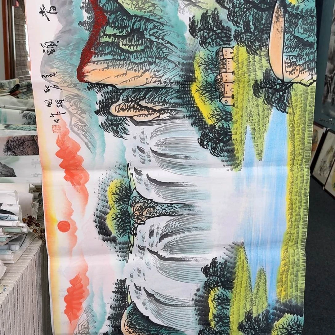 纯手绘的好看作品