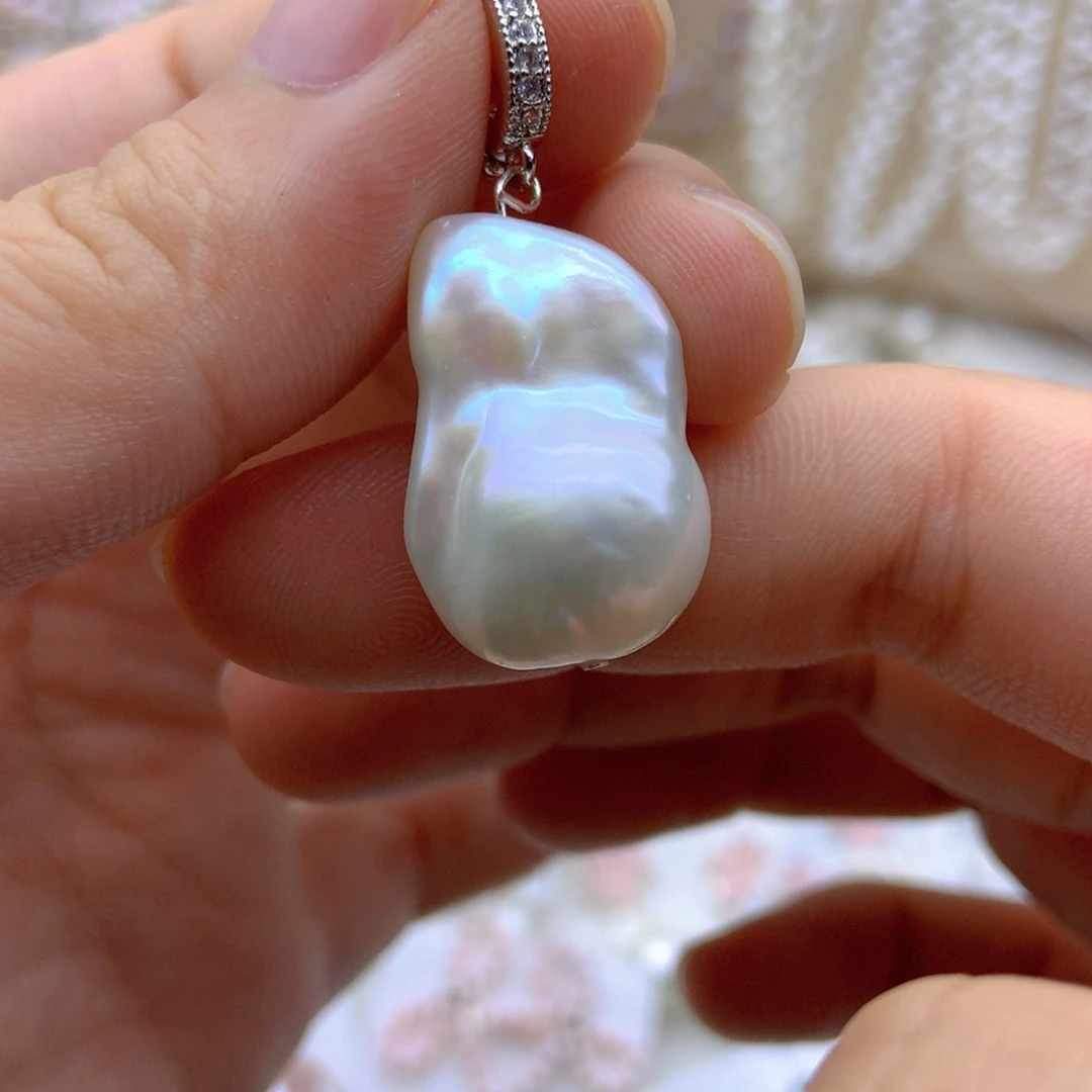 淡水珍珠未镶嵌耳饰