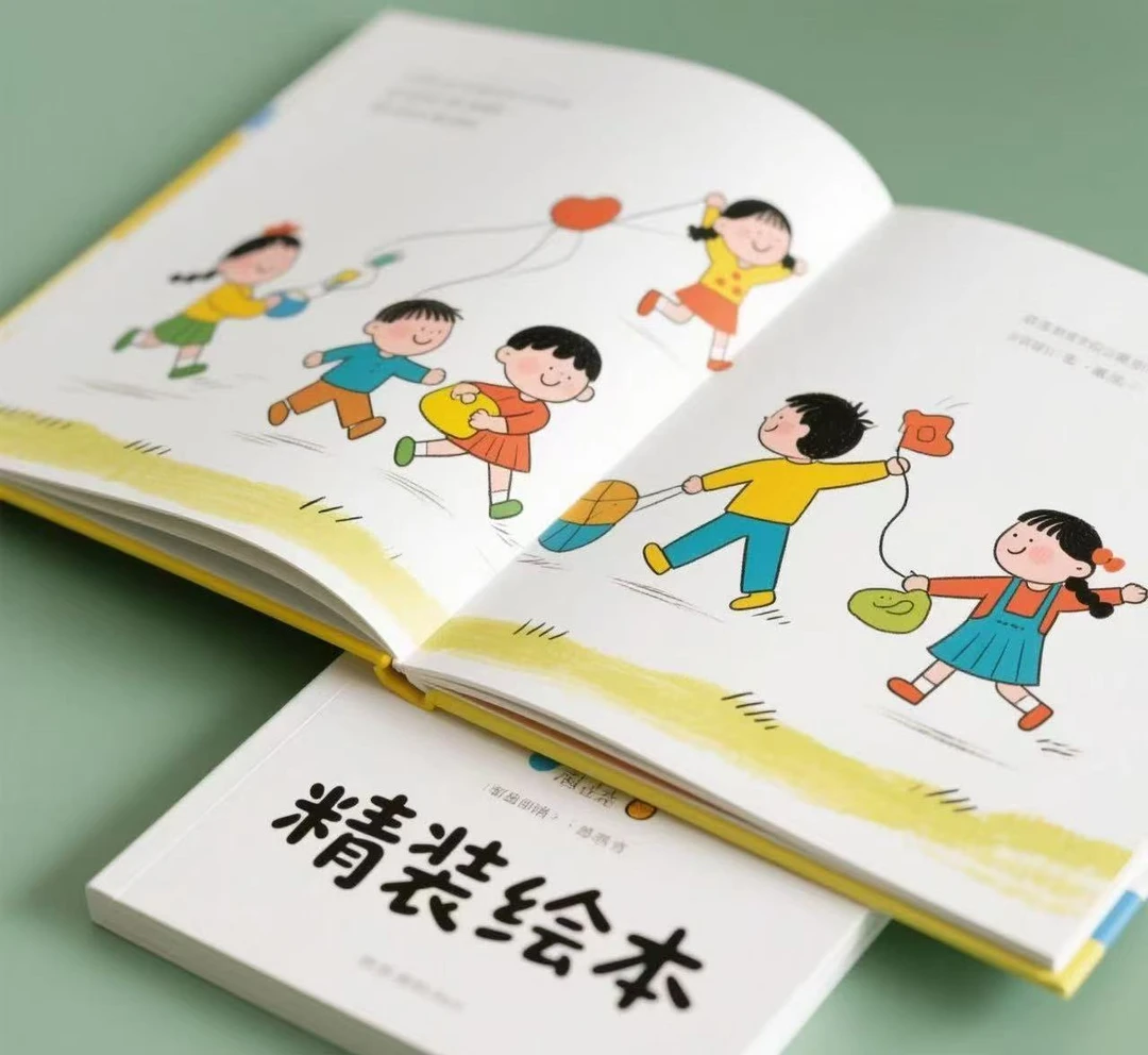 【随机精装绘本一本】