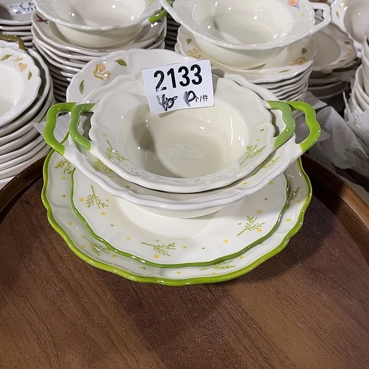 瓷微瑕外贸餐具2133