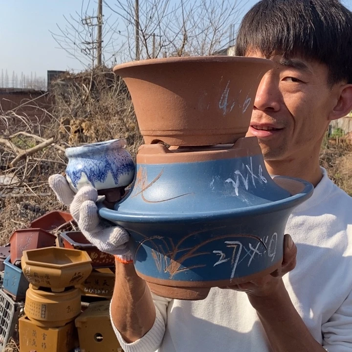 紫砂花盆紫砂特价包邮