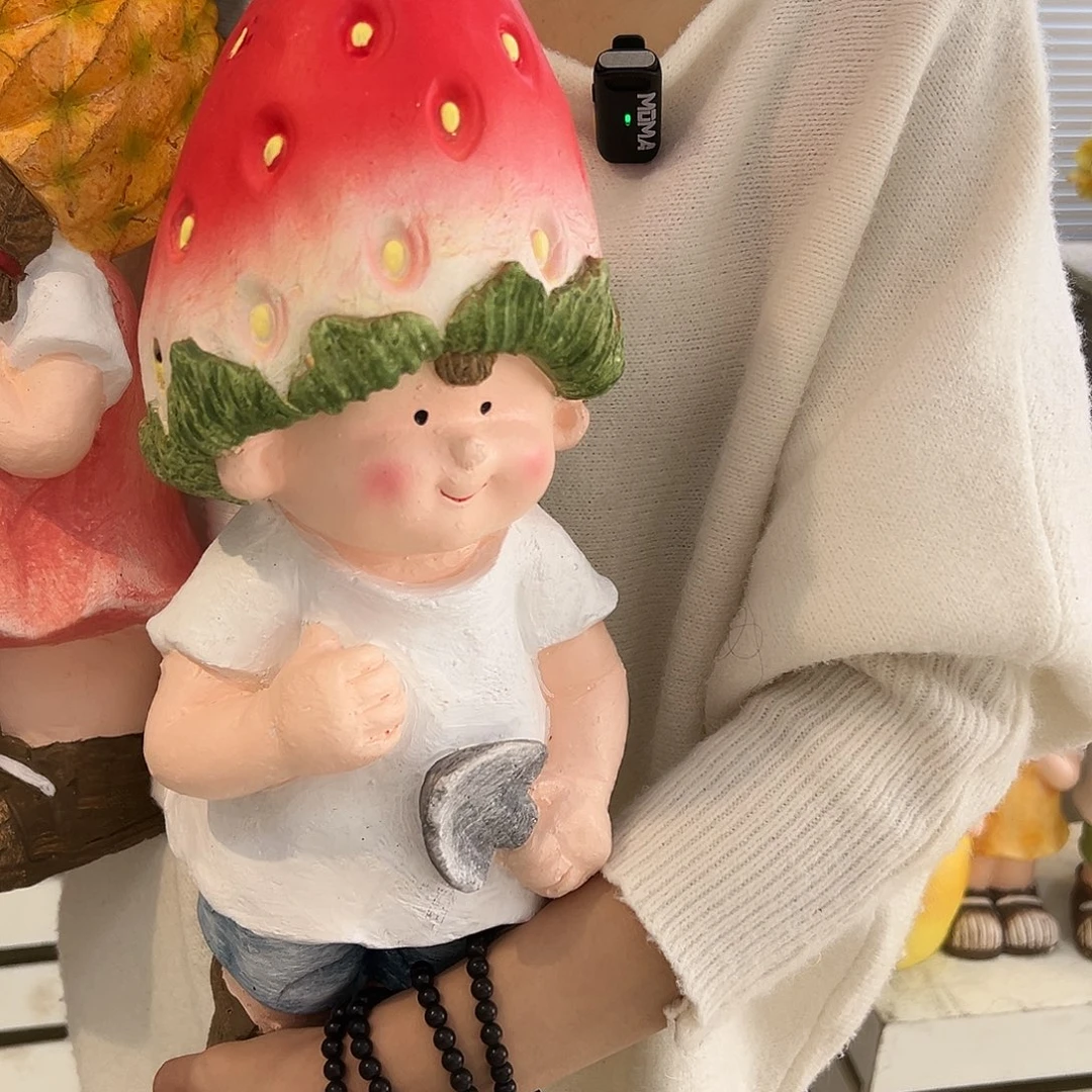 花园摆件红红火火