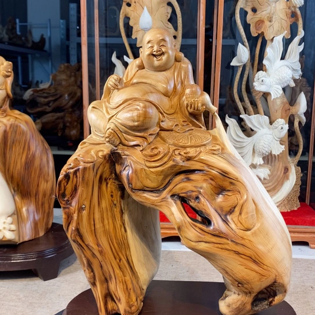 柏木（崖柏）崖柏木雕刻