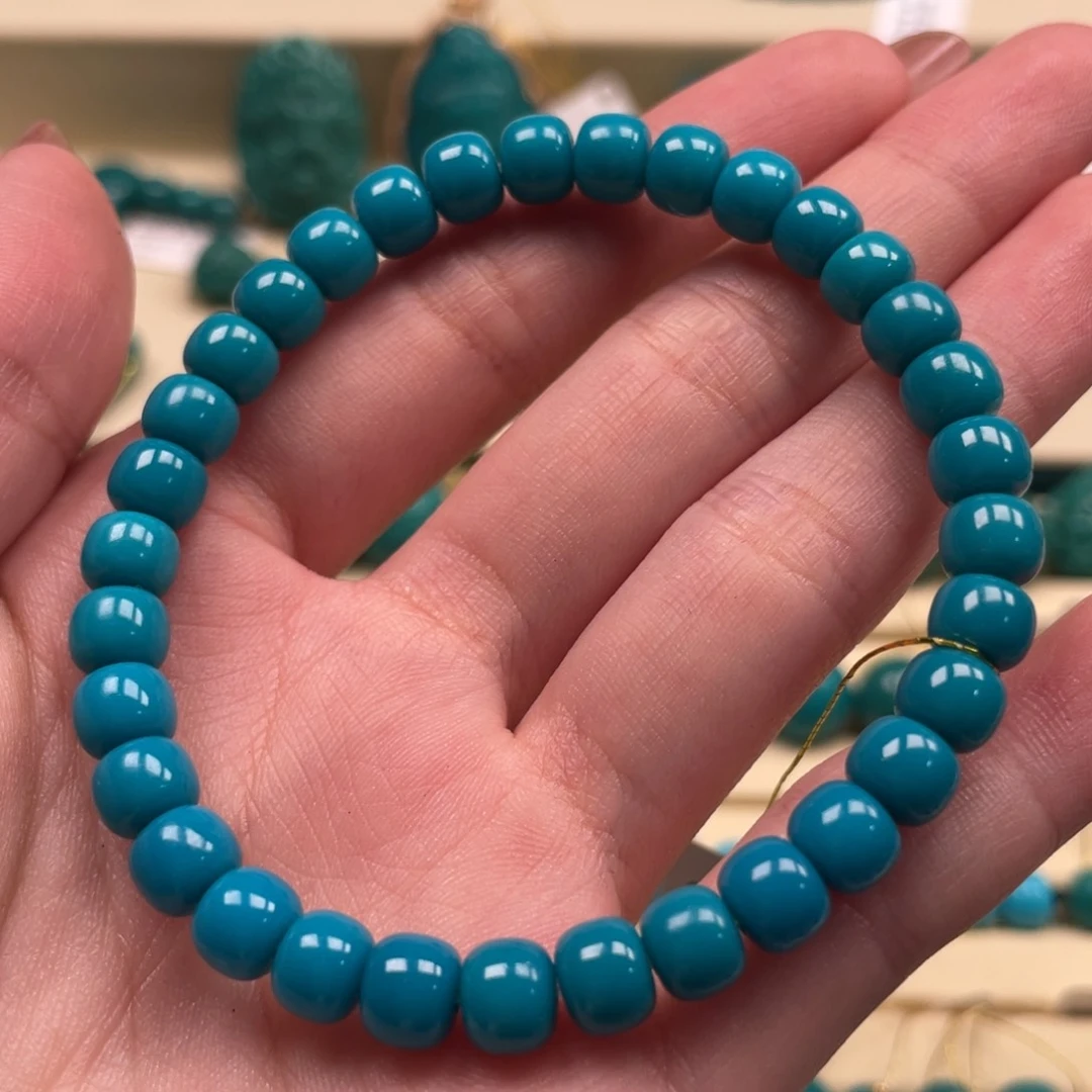 绿松石珠宝奇石未镶嵌抹***啡