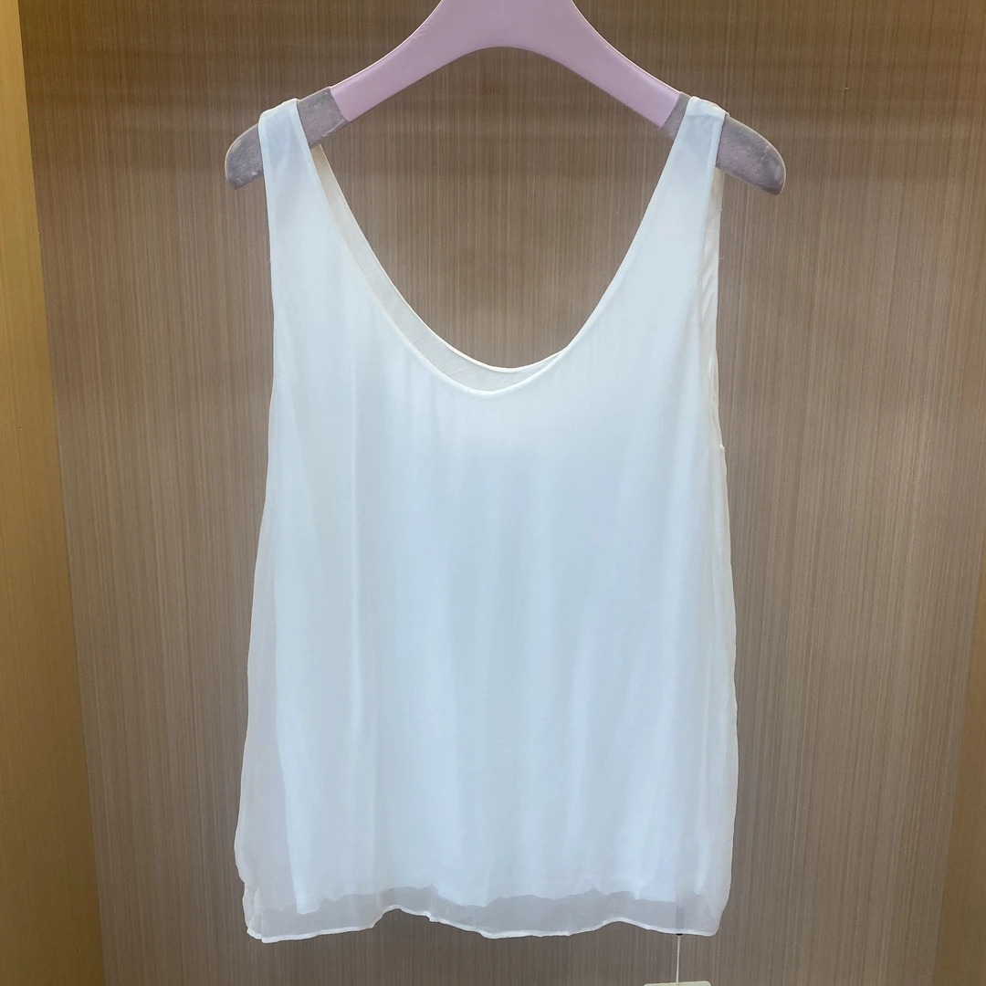 【LJWM】桑蚕丝舒适背心 B021