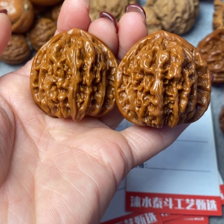 把件文玩核桃四座楼