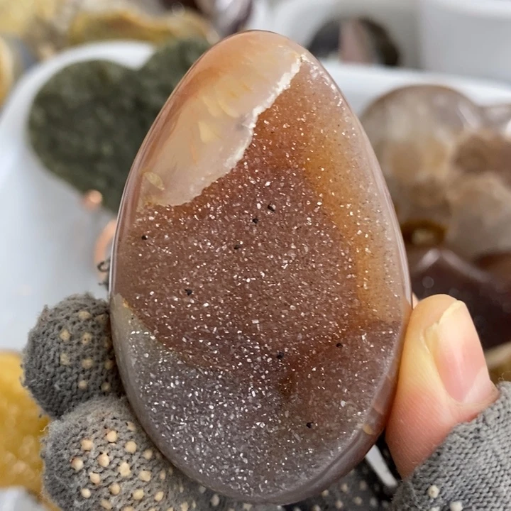 珠宝半成品未镶嵌紫晶