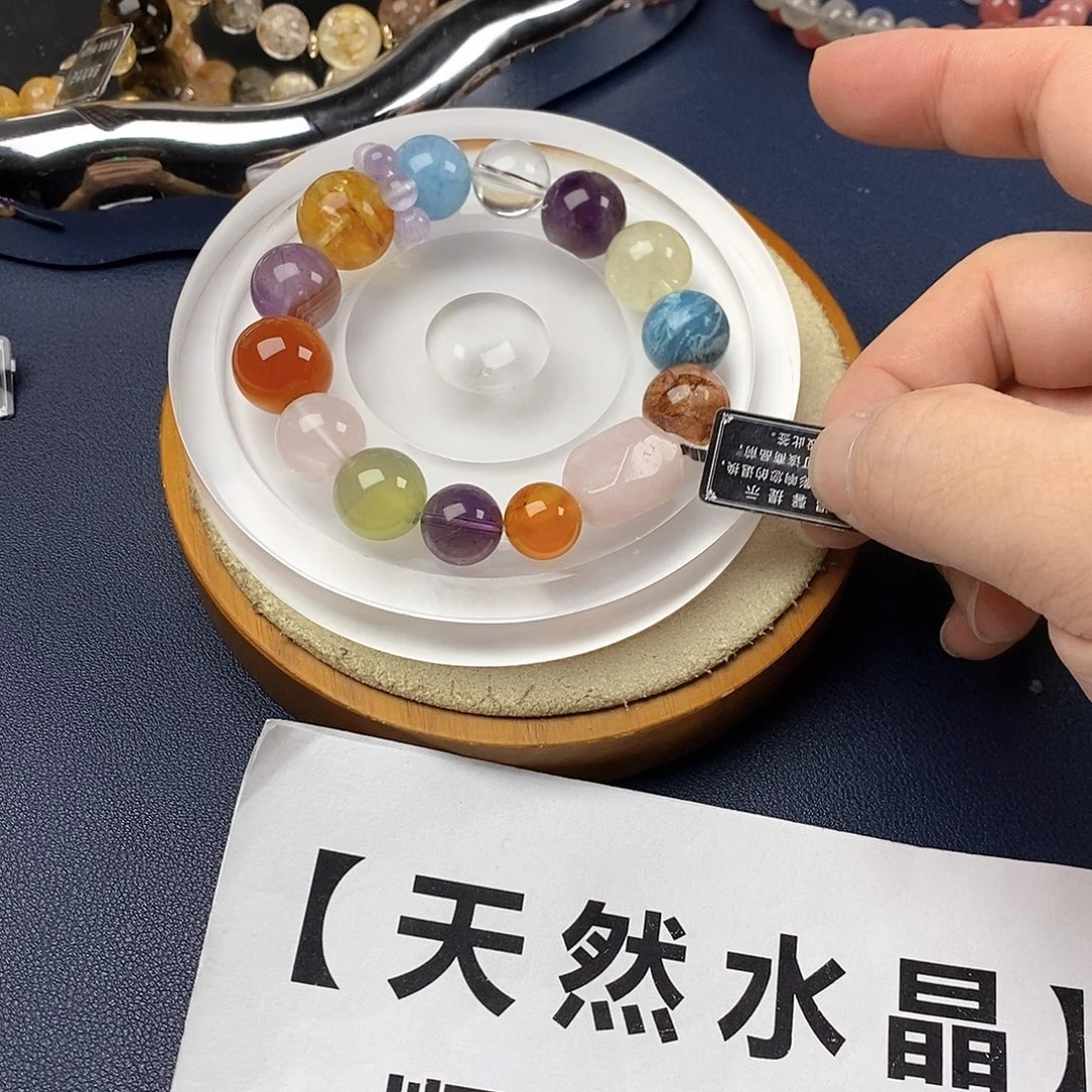 银S925镶嵌手链水晶