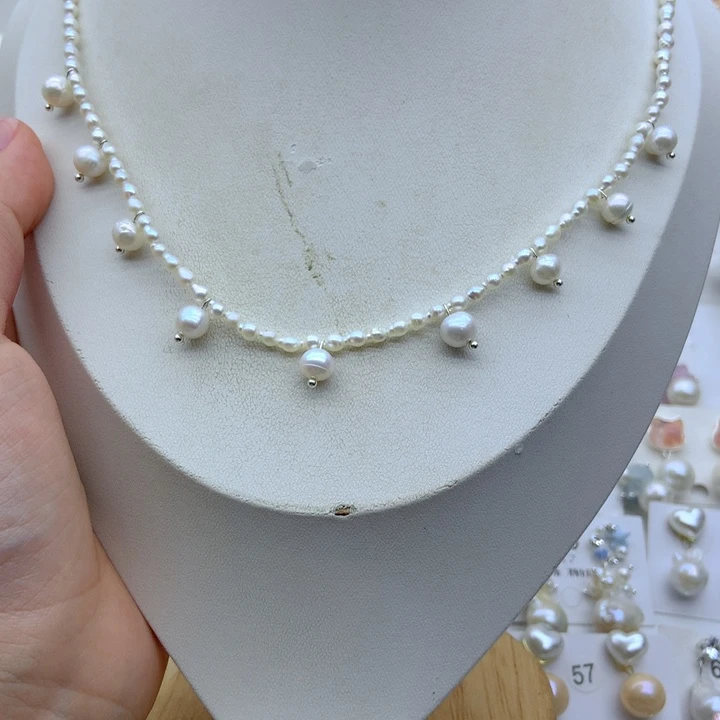 淡水珍珠未镶嵌颈饰