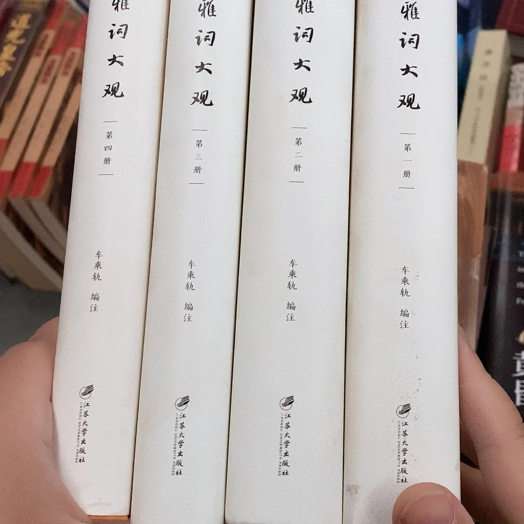 *****历史雅词大观 全4册