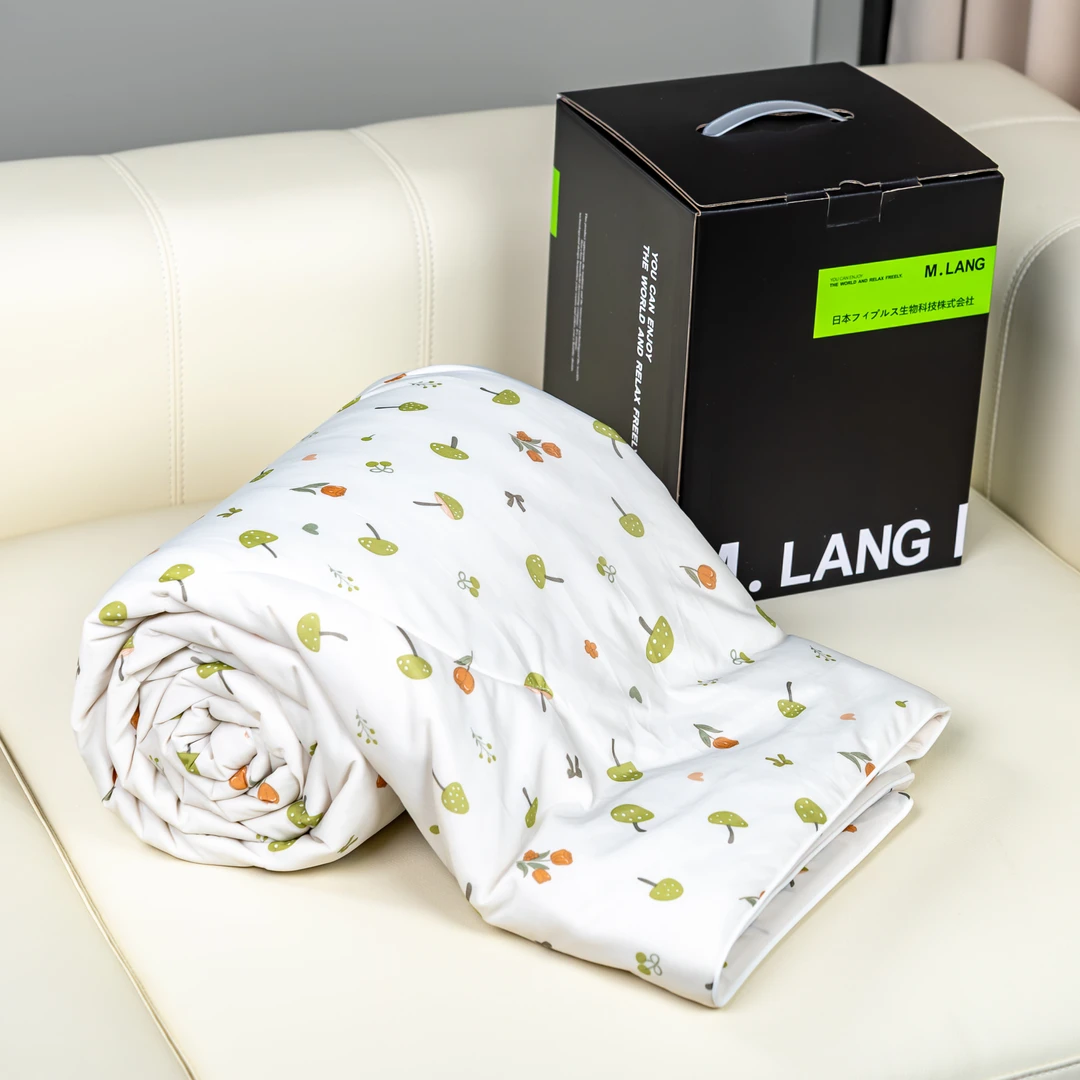 【M.LANG】小仙膜夏日凉感小冰被 蘑菇森林
