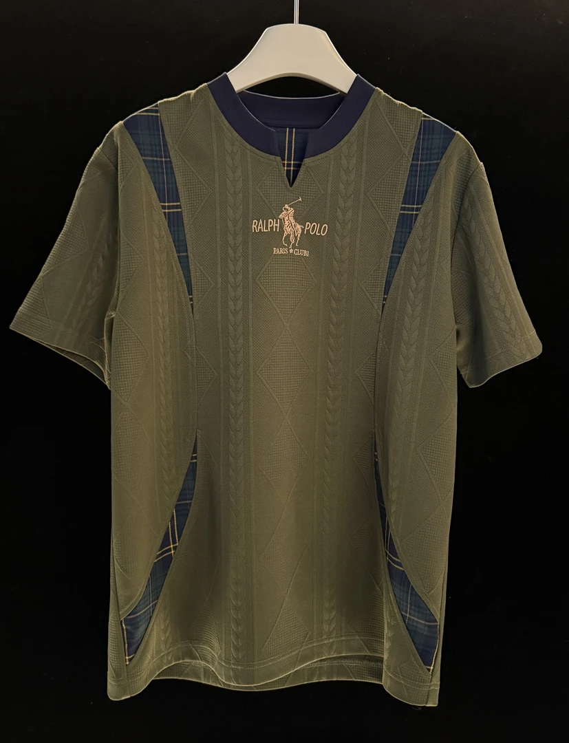 【阿豪专属-L586】夏宴会印花刺绣时尚短袖字母T恤夏季夏