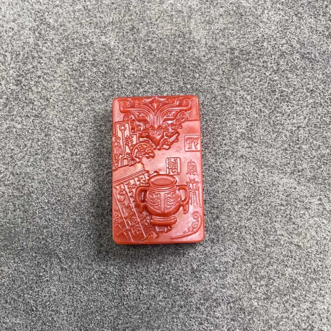 未镶嵌锦灰堆南红玛瑙