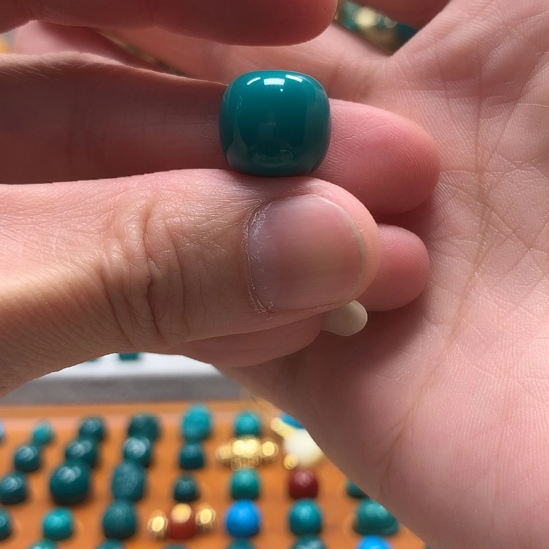 懂***得琉璃颈饰果冻色14mm老行