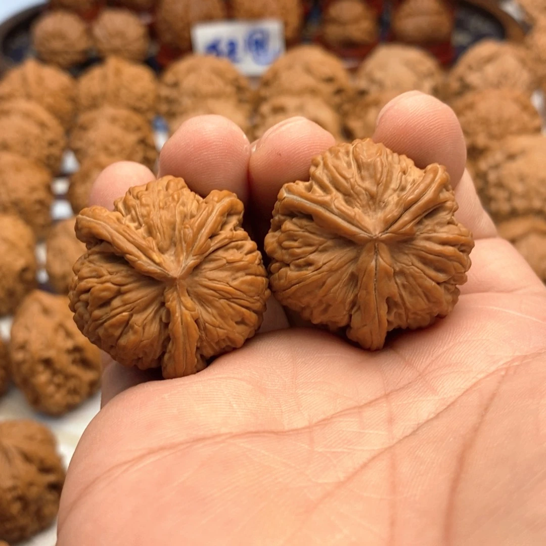 【闪购商品】文玩核桃把件35尺 全品四座楼奔 6
