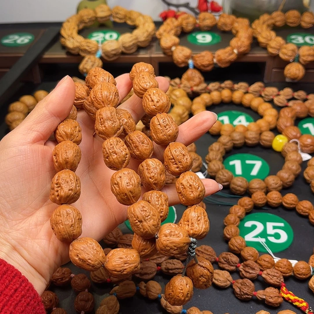 文玩核桃手串说****阳16尺寸青王子