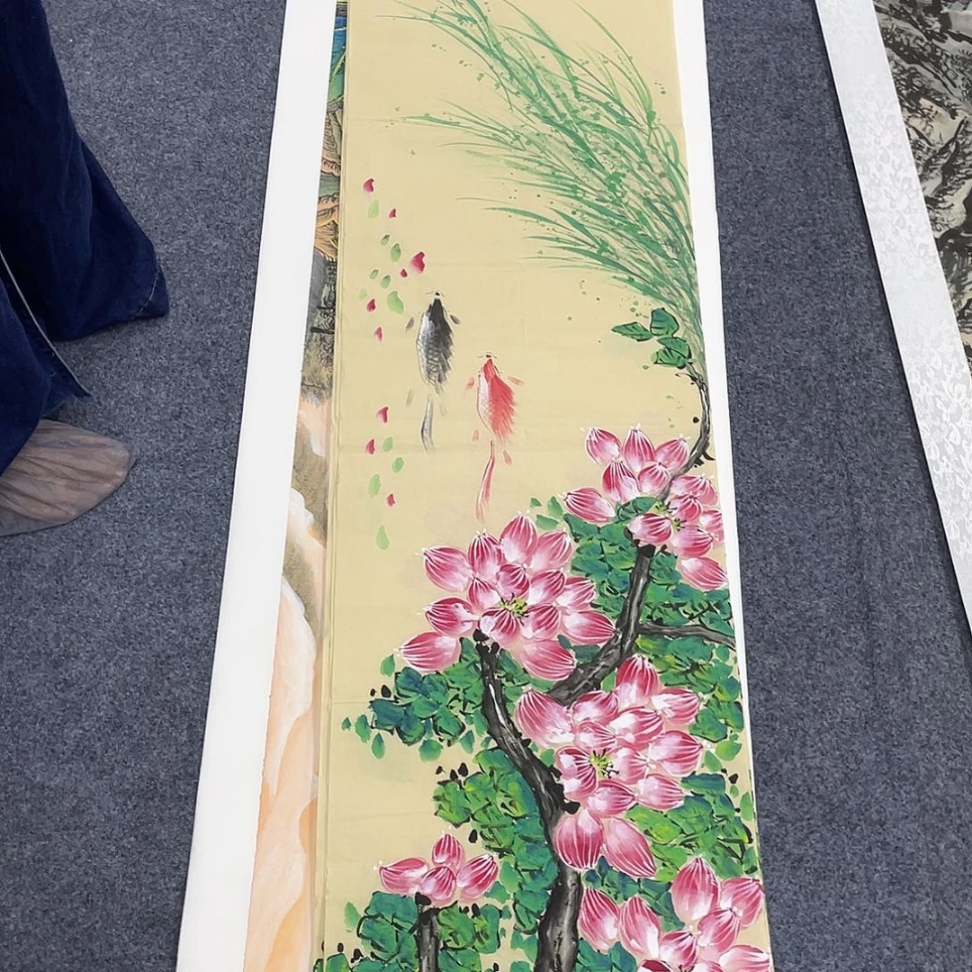 国画作品小姐姐放漏…