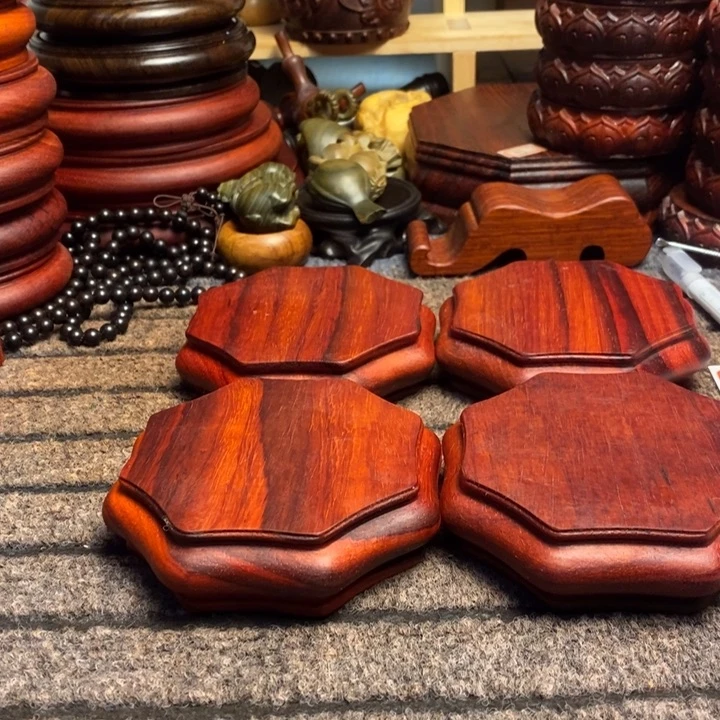 老***孩木八角直径10.5/9.5/3的40四个