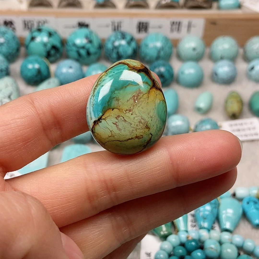 未镶嵌绿松石珠宝半成品
