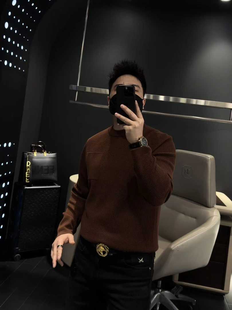 【马哥严选】精纺织针100%羊毛衫  菠萝针织法 骨感强 不变形不缩水