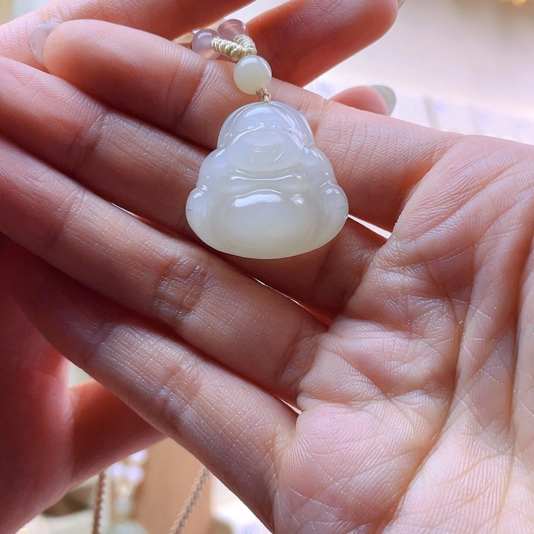 和田玉吊坠(赠链)未镶嵌L**Y