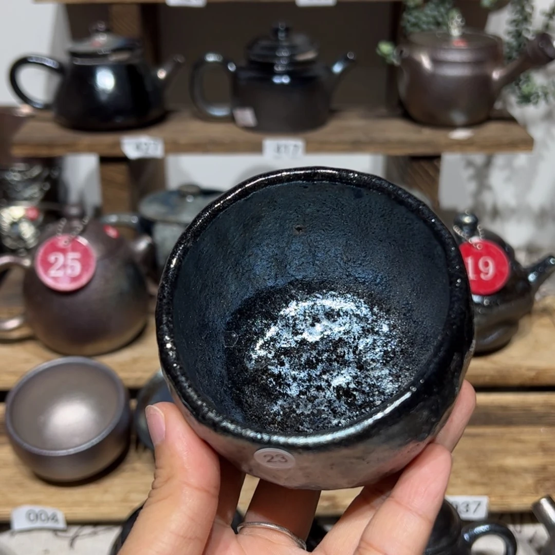 昏***?建水紫陶紫泥柴烧杯