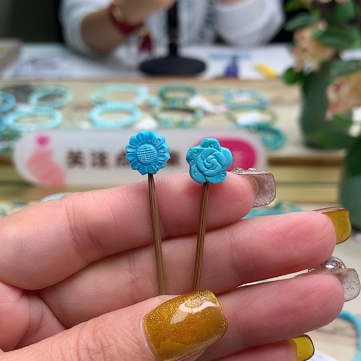 绿松石未镶嵌配饰