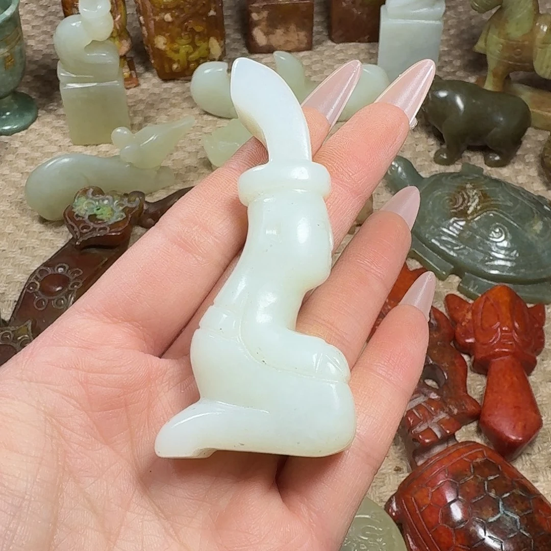 白玉菩提吊坠挂件