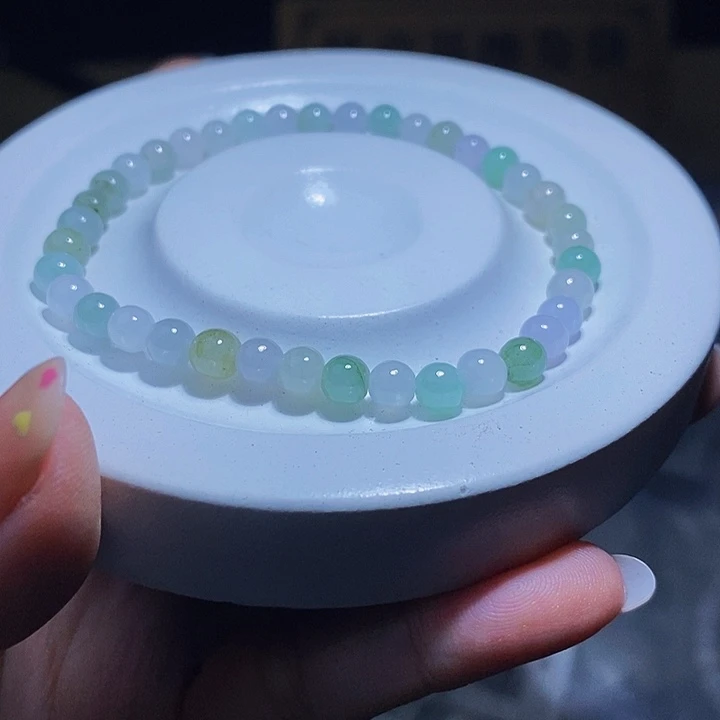 未镶嵌手串翡翠天然缅甸A货翡翠