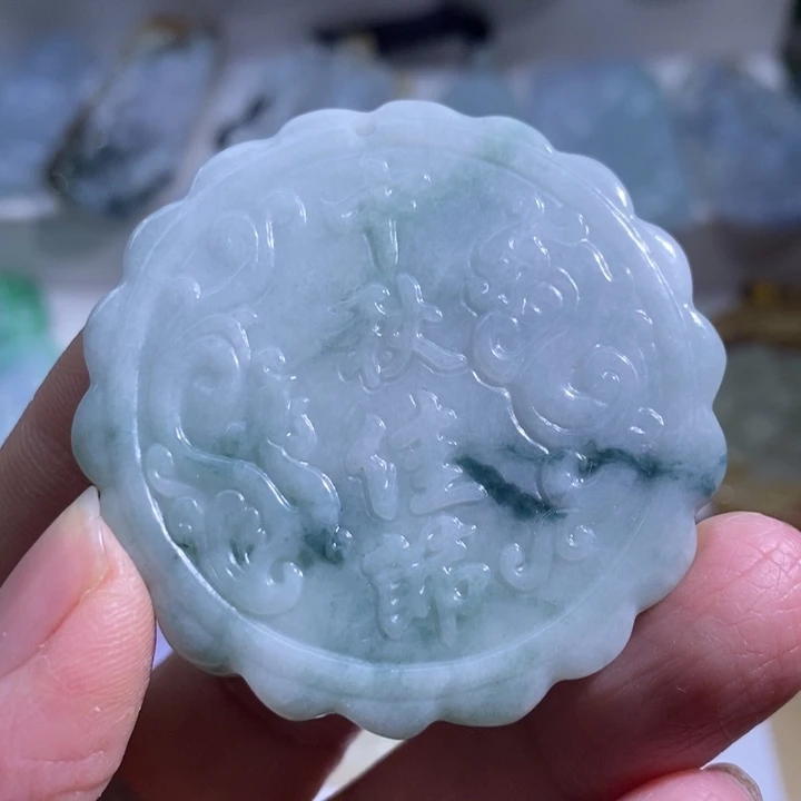 【闪购商品】颈饰未镶嵌翡翠中秋
