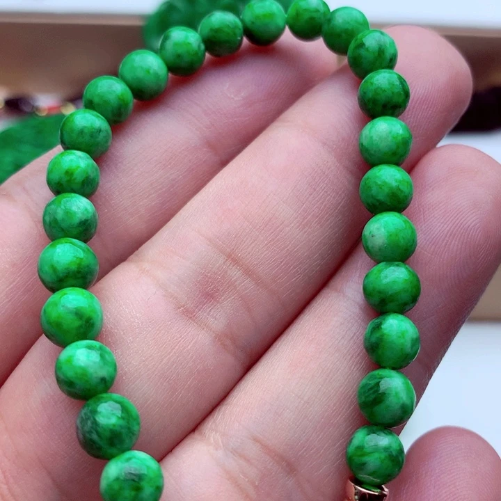 翡翠未镶嵌手链手串